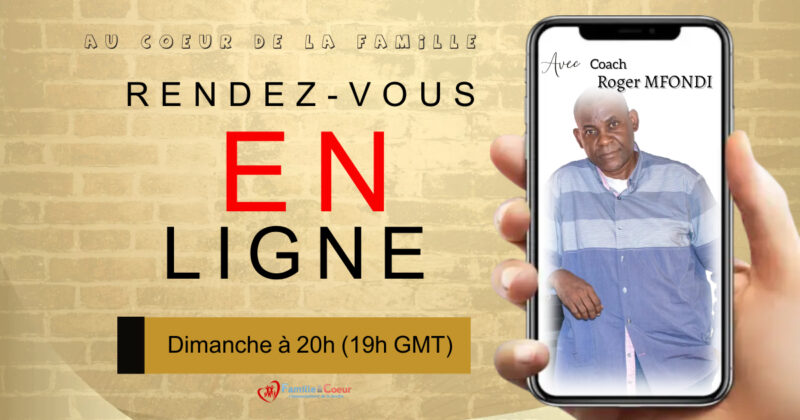 CHURCH LIVE ONLINE FROM AT HOME template - Fait avec PosterMyWall